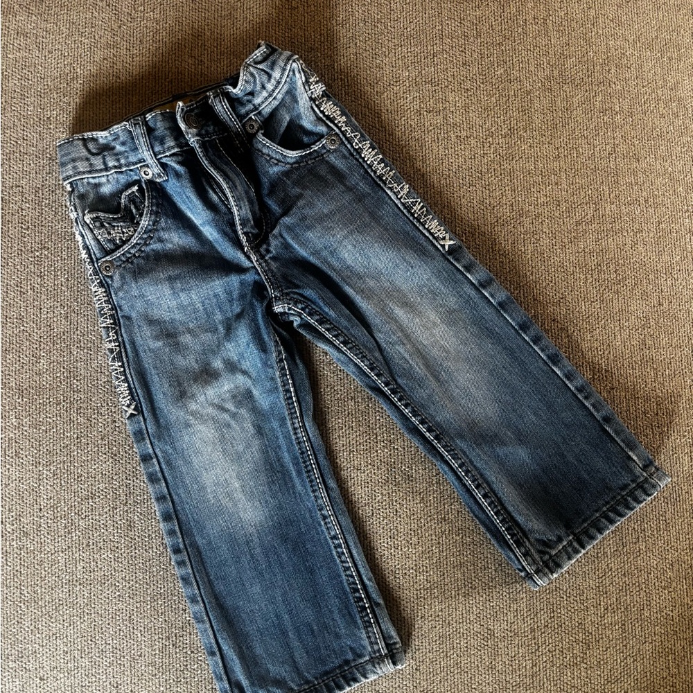 Wrangler Little Boys Retro Slim Fit Bootcut Denim